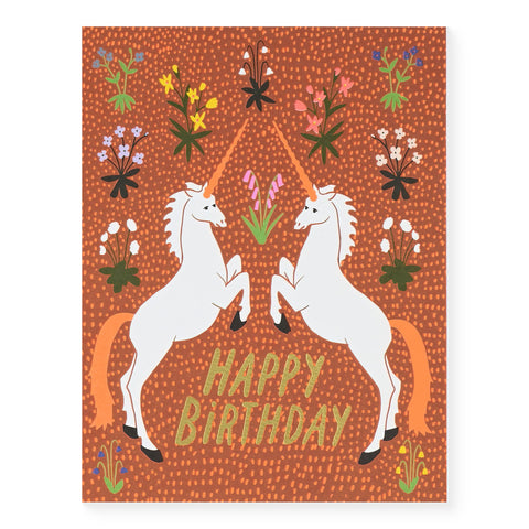 Hartland Cards Unicorns Birthday Card