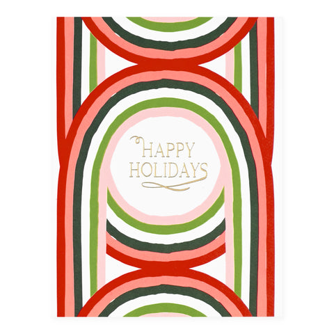 Hartland Cards Happy Holidays Arches Holiday Cards Boxed
