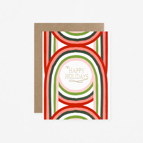 Hartland Cards Happy Holidays Arches Holiday Cards Boxed