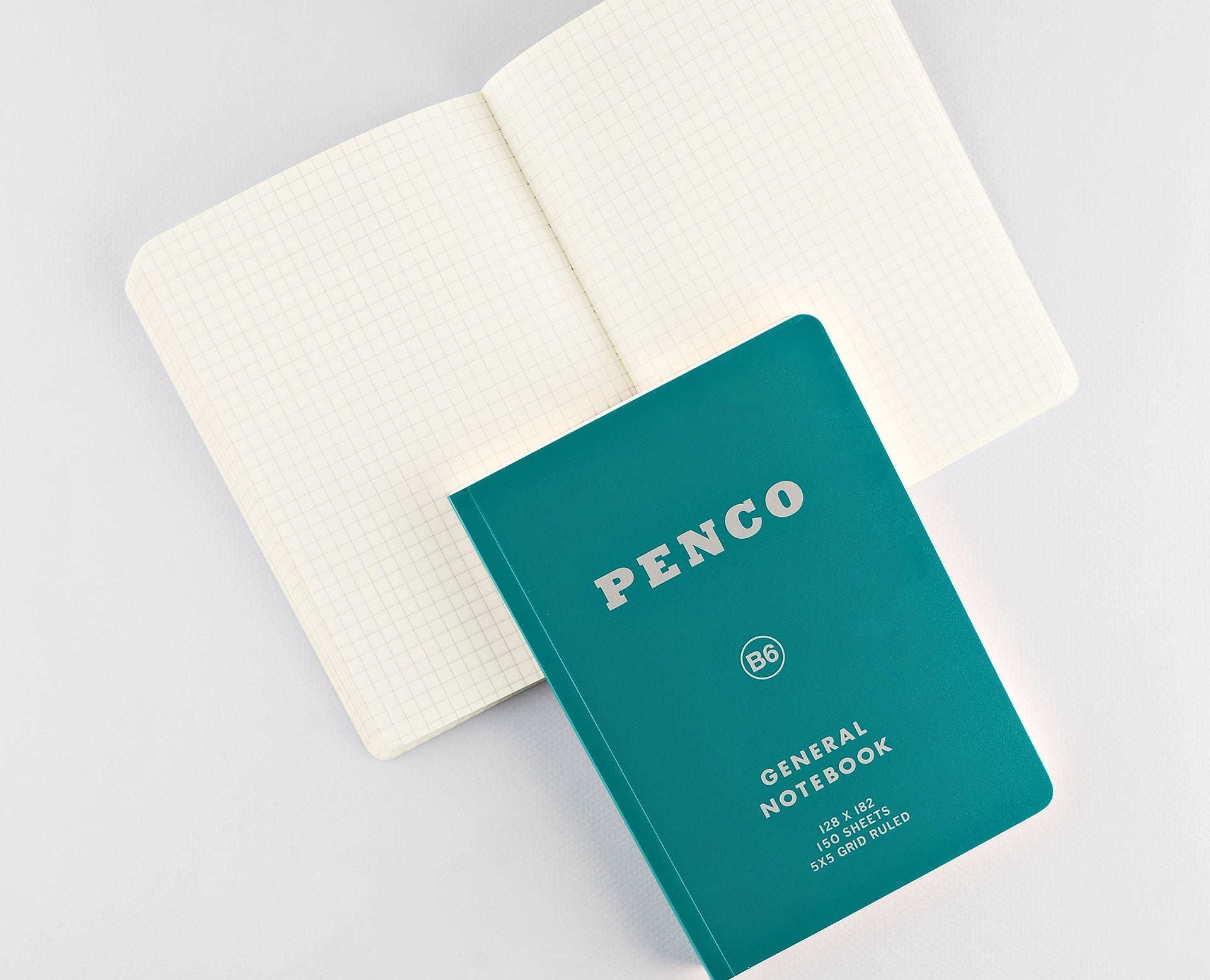 Hightide Hightide Penco General Notebook Grid B6 | 5 Colors 