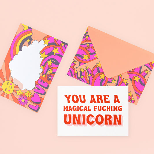 Imogen Owen Magical Unicorn Greeting Card 