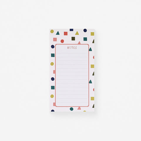 Isatopia Small Geometric Carnival Notepad