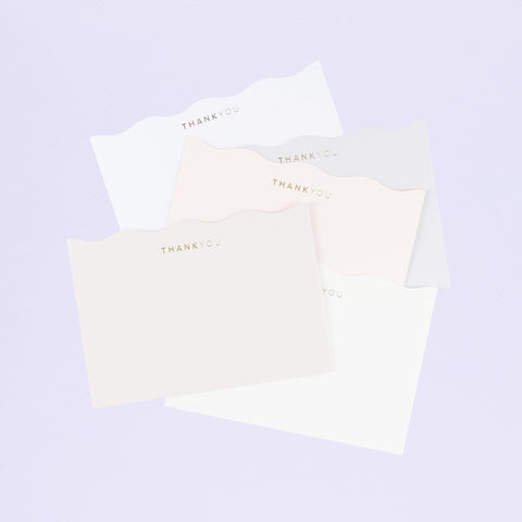 Jennifer Tune Wave Flat Note Cards Set 