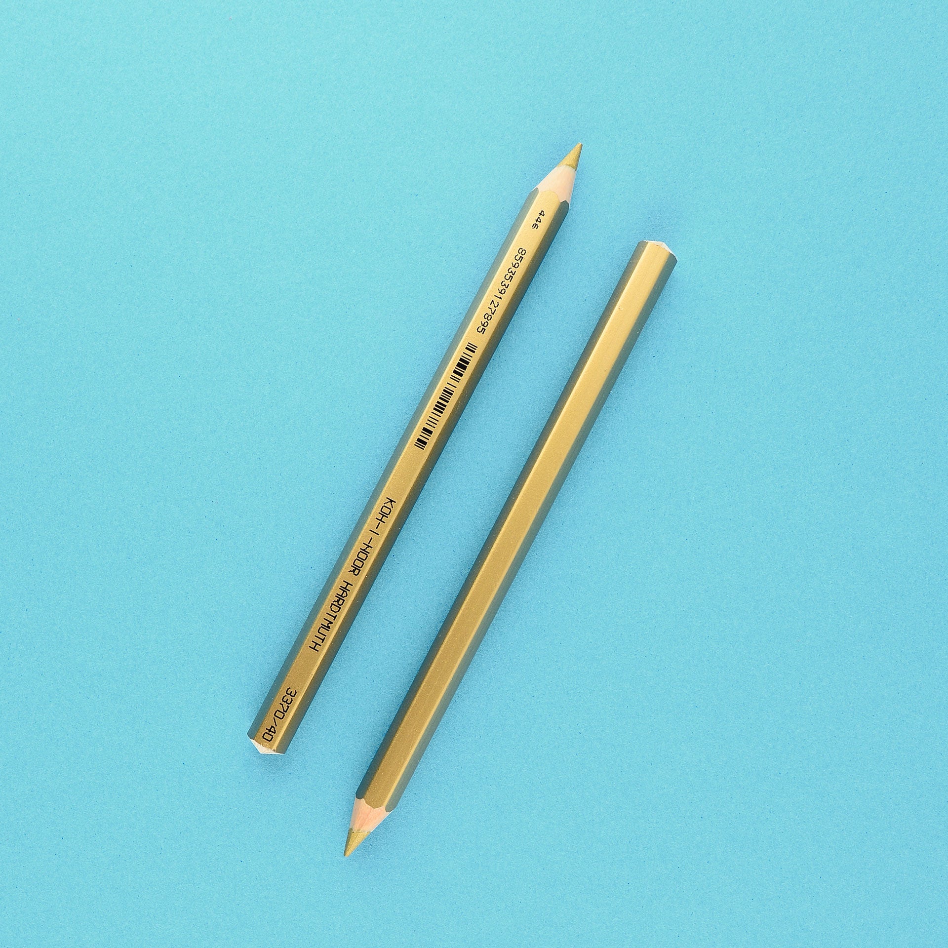 Koh-I-Noor Jumbo  Colored  Pencil Gold Metallic 