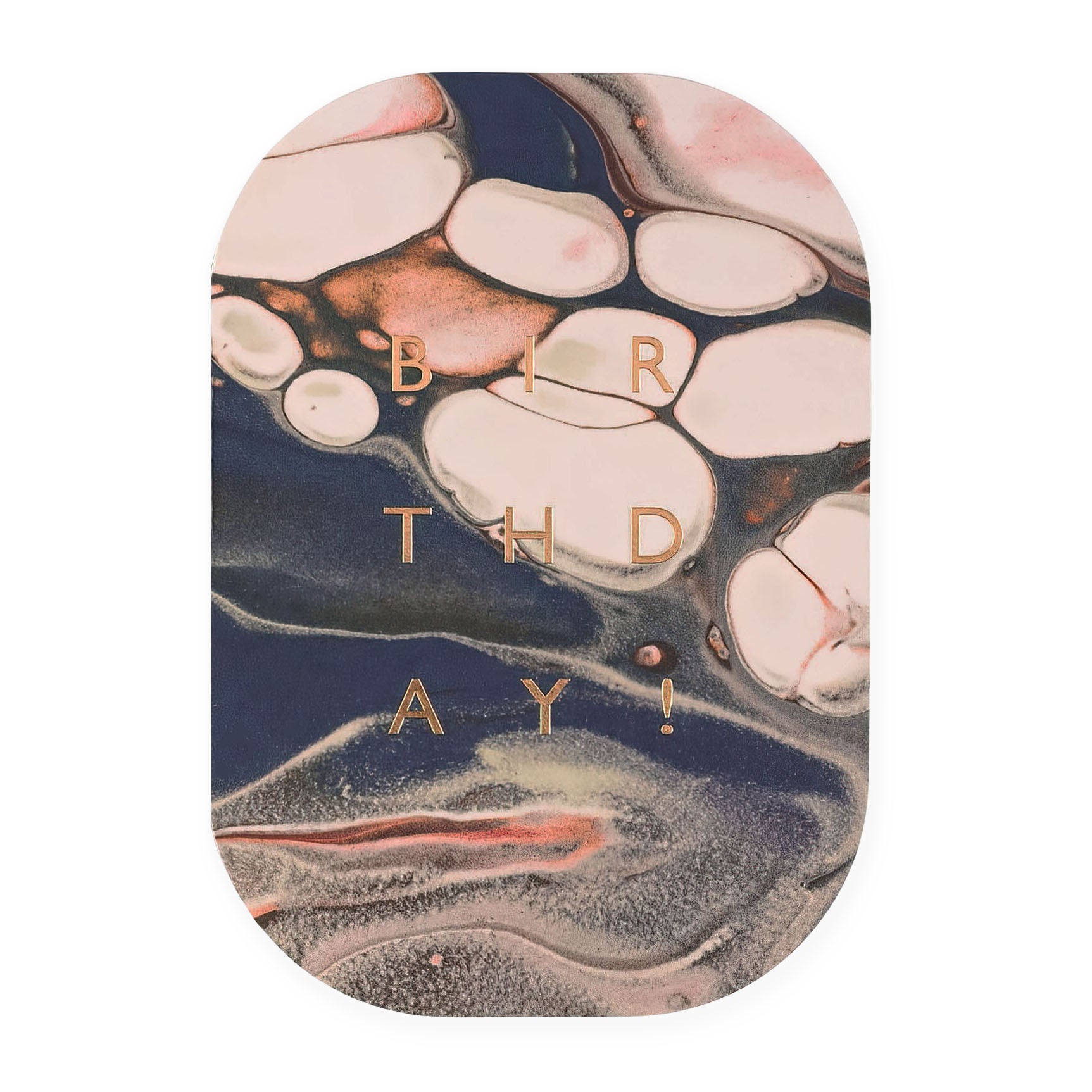 Marble Birthday Card