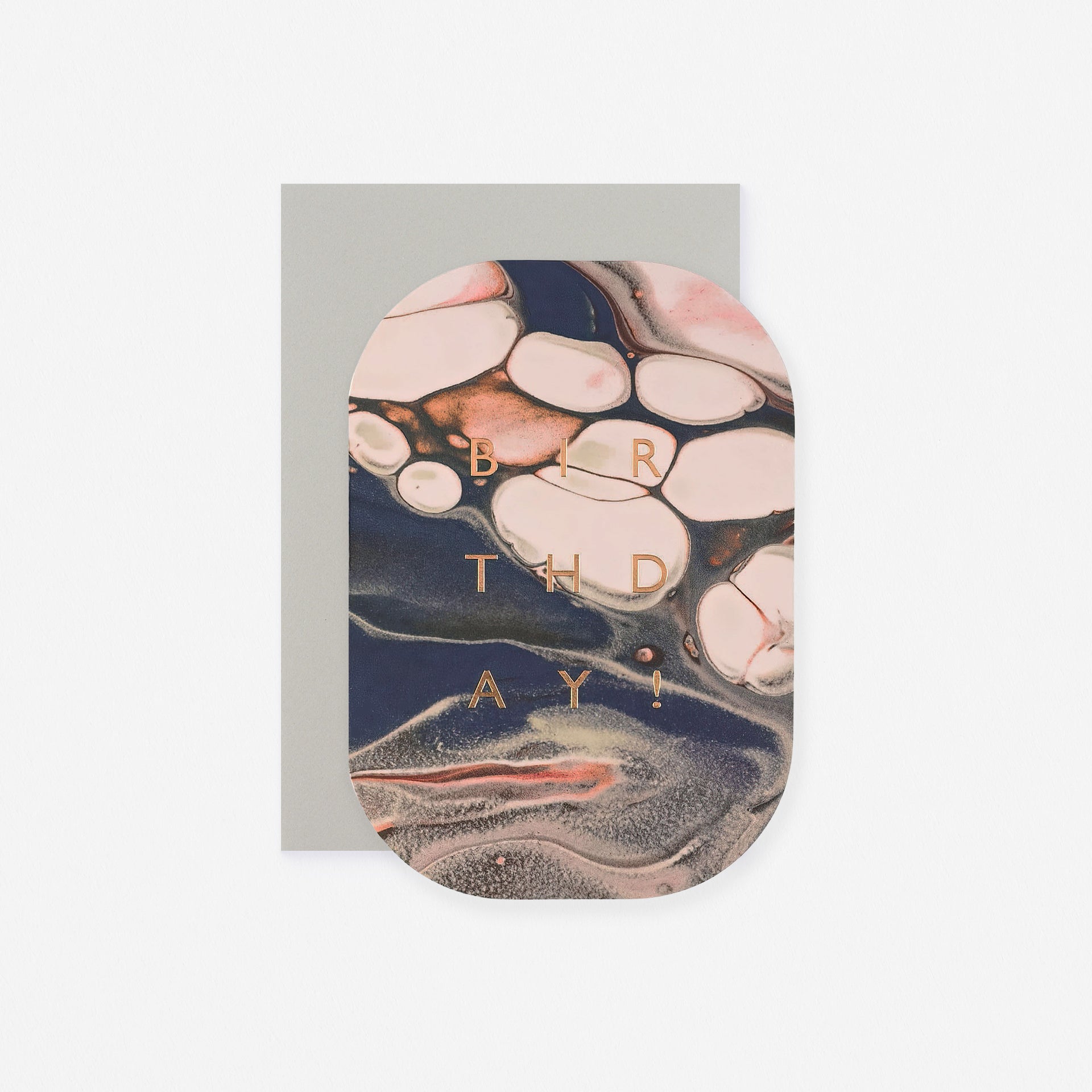 Marble Birthday Card