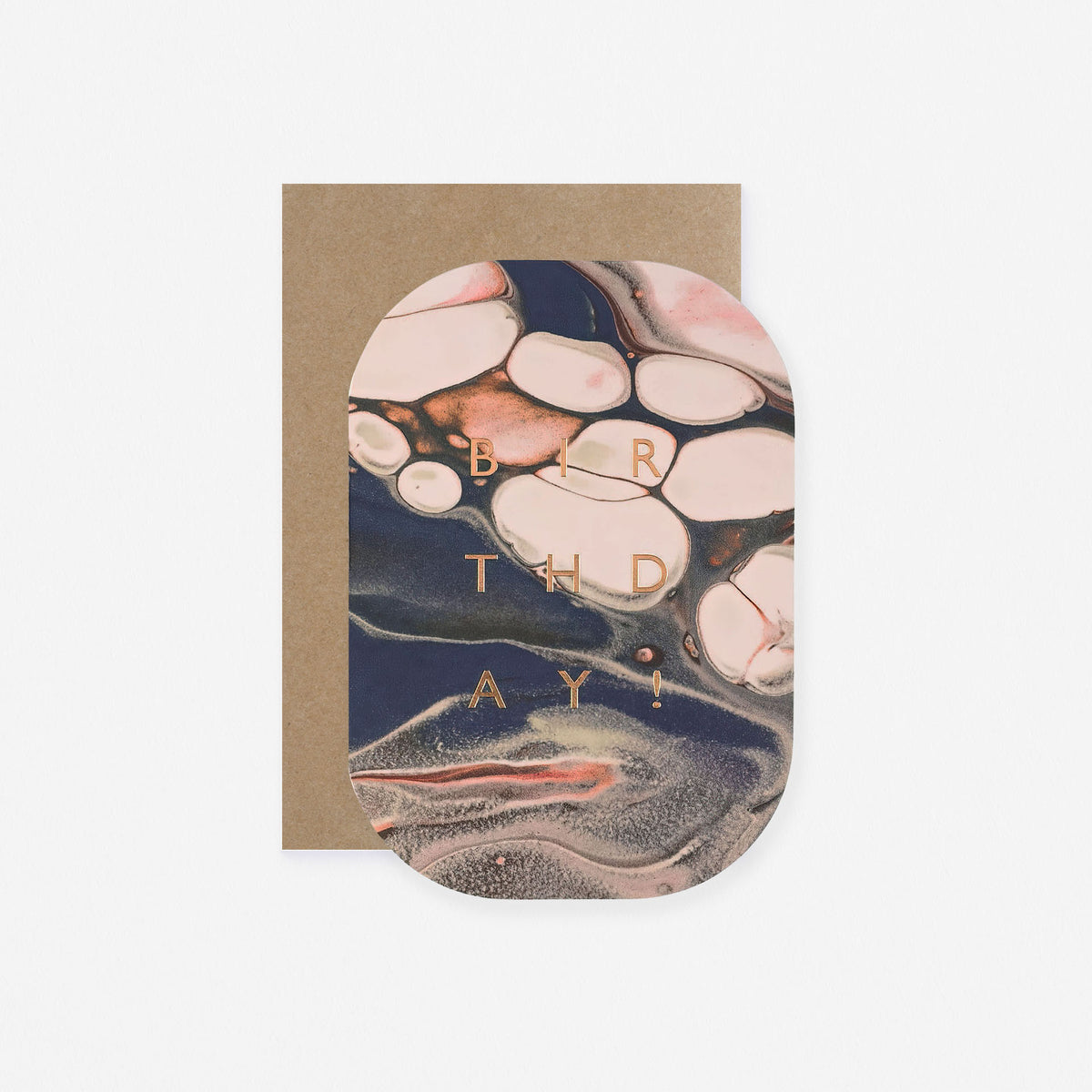 Marble Birthday Card