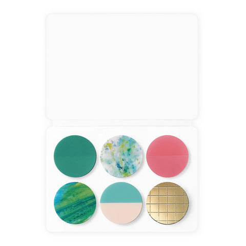 KING JIM Coffret Circle Decoration Sticker