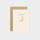 Kinshipped Over The Moon Greeting Card