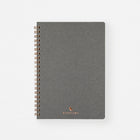 Kunisawa Find Ring Note Notebook A5 Grid Grey