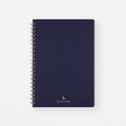 Kunisawa Find Ring Note Notebook A5 Grid Indigo