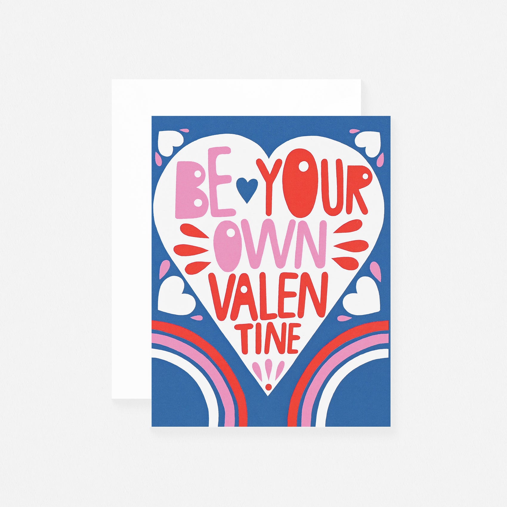 Lisa Congdon Be Your Own Valentine Greeting Card 