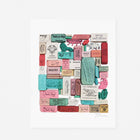 Lisa Congdon Eraser Arrangement No. 7 Print 