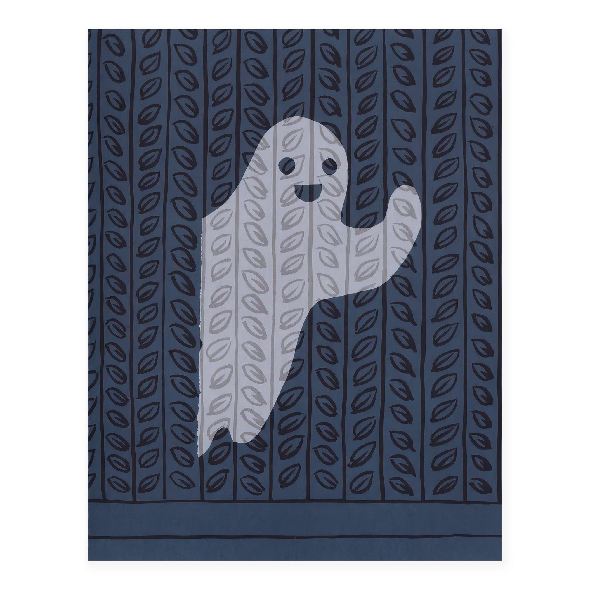 Ghost Halloween Card