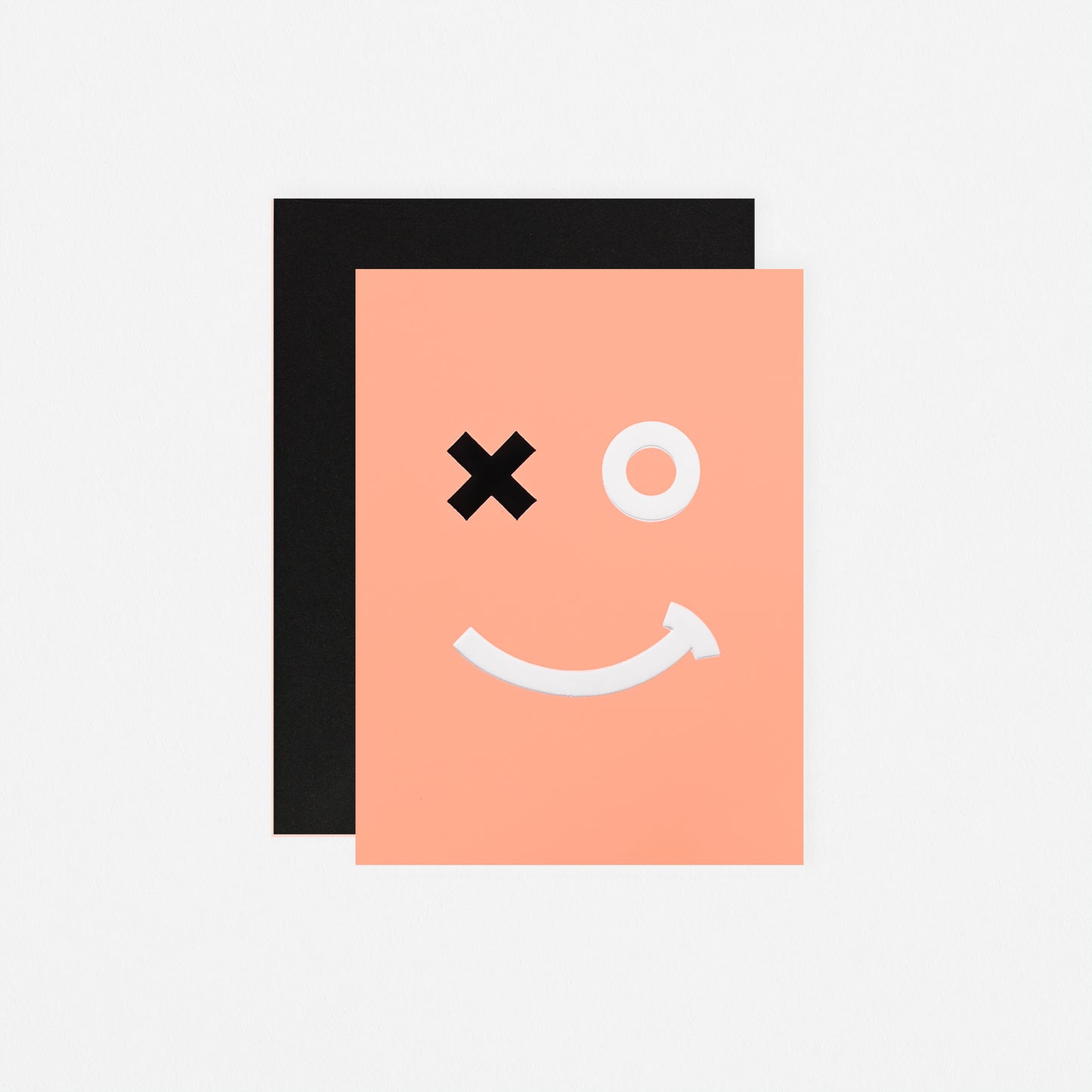 Made Paper Co. Smiley Face Greeting Card 