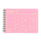 MARK'S Inc. 2026 Mini Monthly Planner Pink