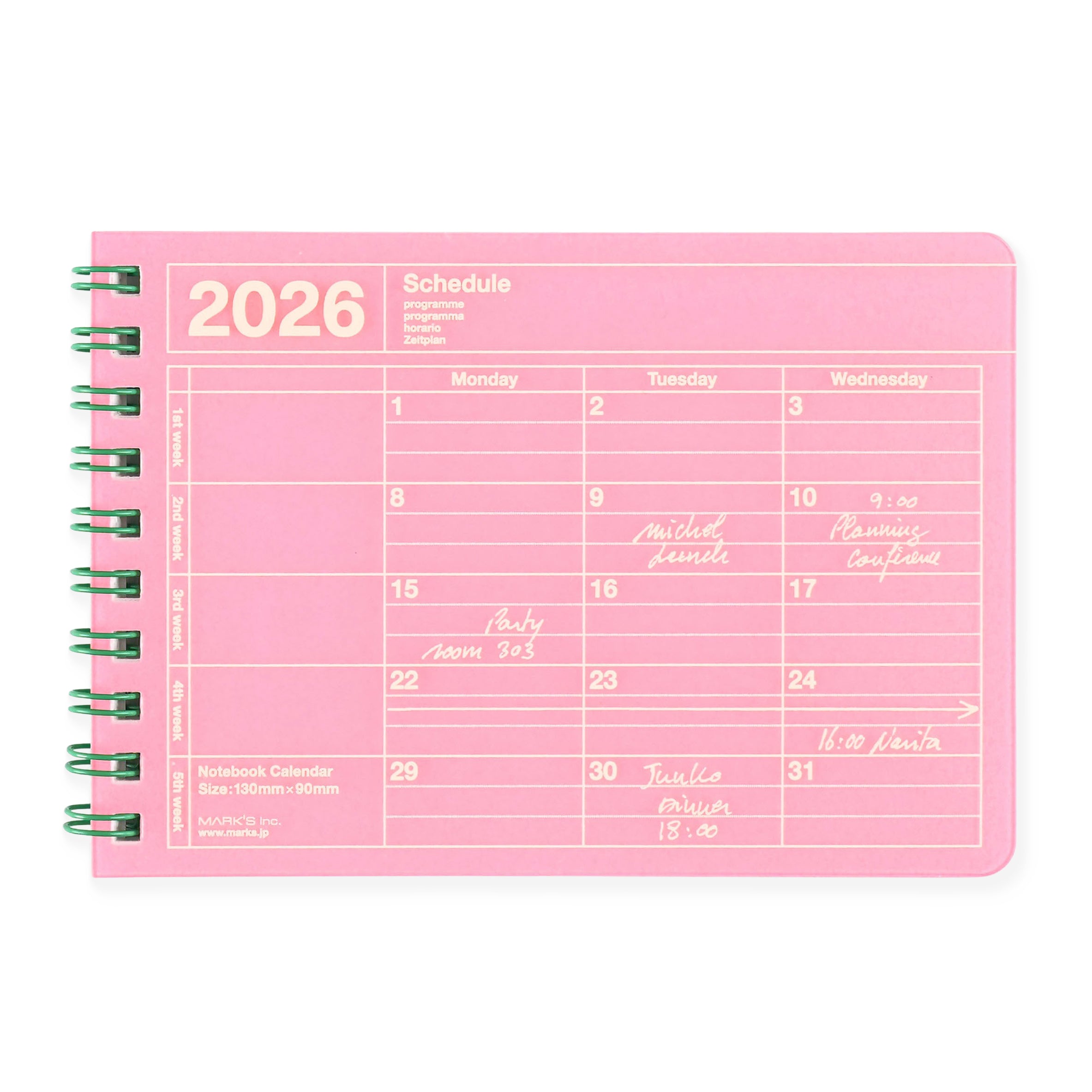 2026 Mini Monthly Planner