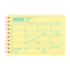 MARK'S Inc. 2026 Mini Monthly Planner Yellow