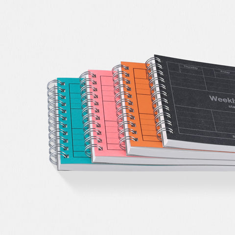 MARK'S Inc. Dayfree Weekly Schedule Undated Planner | 5 Colors