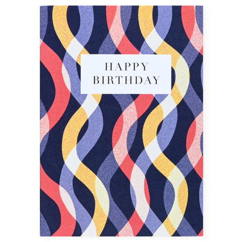 Miscellany Press Wiggle Birthday Card 