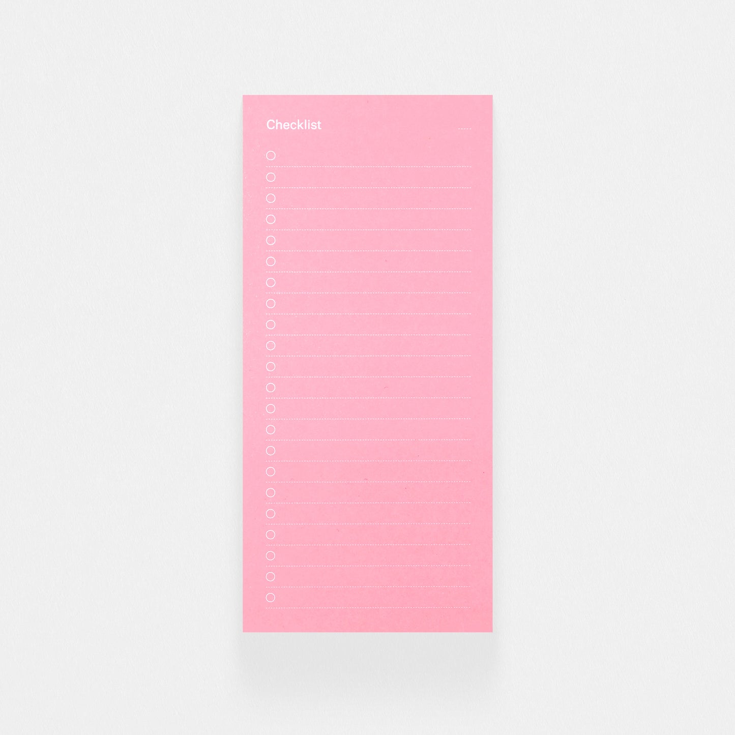 Mishmash Desk Planner Notepad Checklist