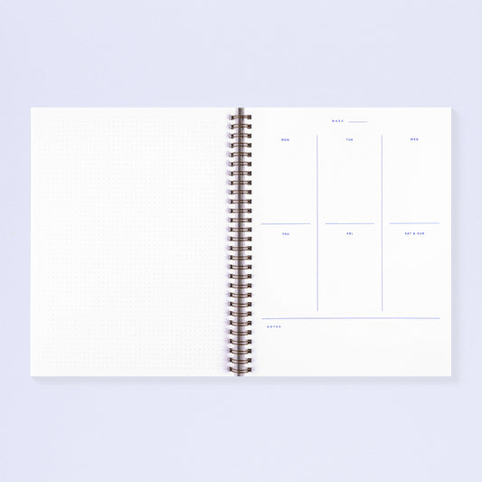 Moglea Circus Hand-Painted Weekly Planner 