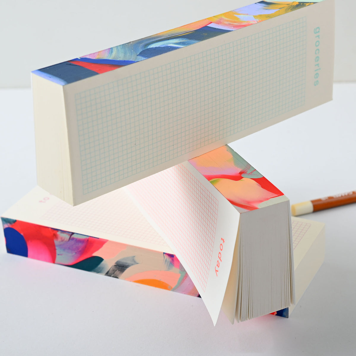 Slim Hand-Painted Notepad To Do