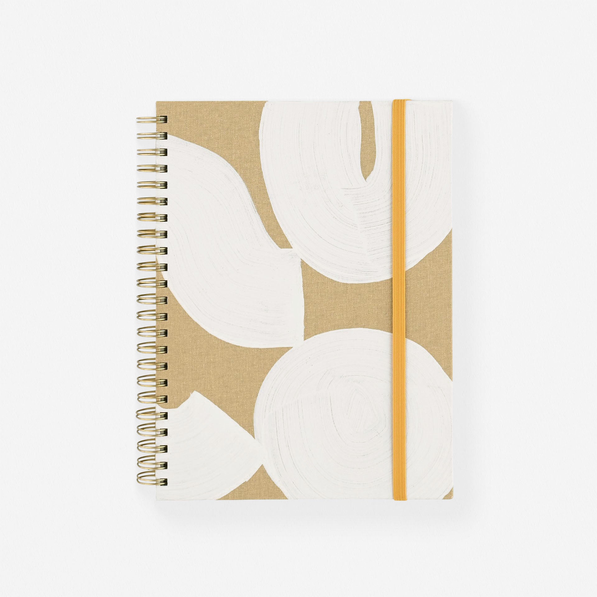 Terre Hand-Painted Cloth-Covered Lined Notebook A5