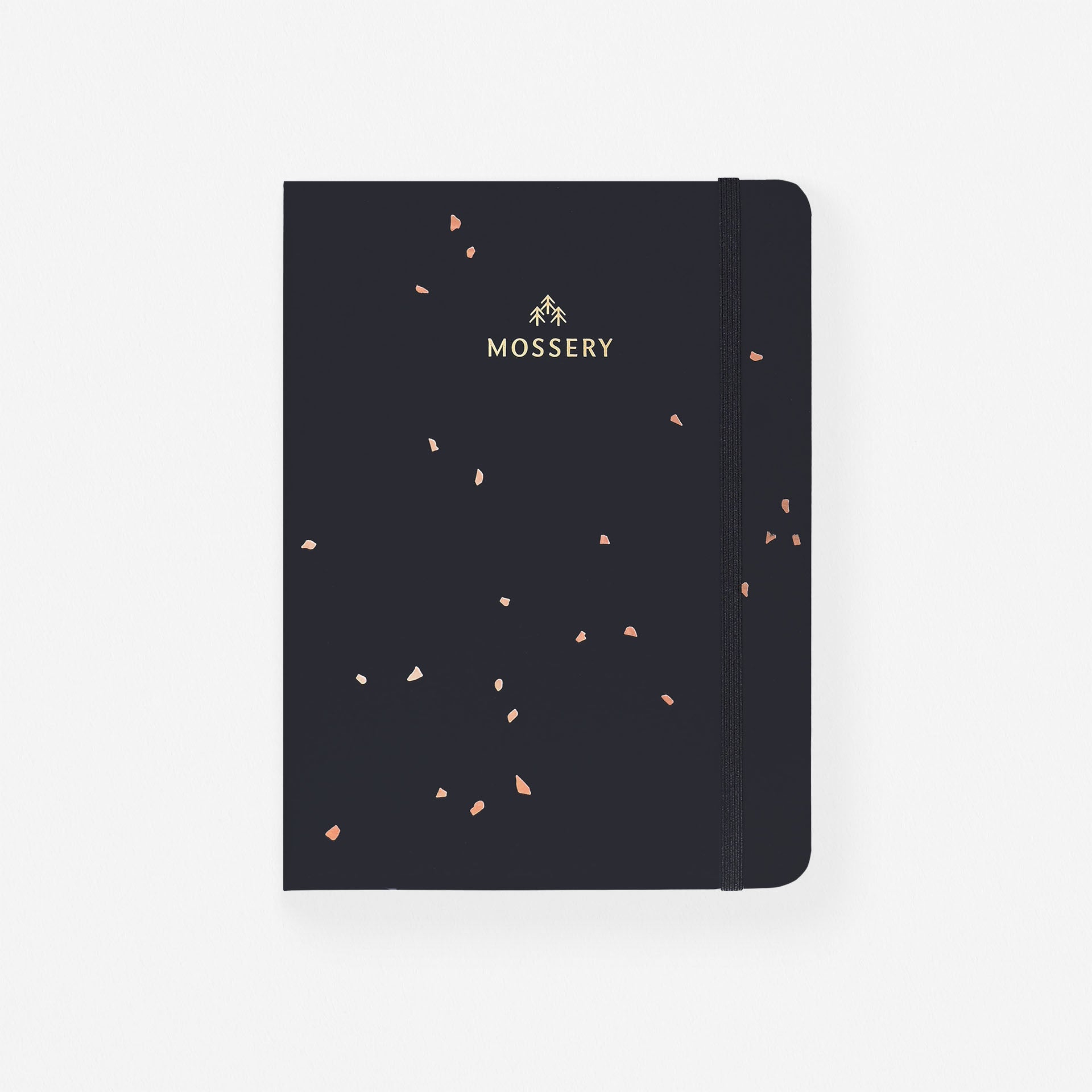 Black Speckle Refillable Notebook