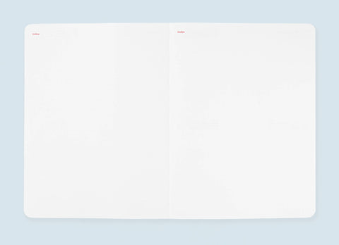 Mossery Sunprint Hydrangea Refillable Notebook