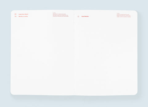 Mossery Sunprint Hydrangea Refillable Notebook