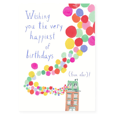 Mr. Boddington's Studio Birthday Balloons Greeting Card