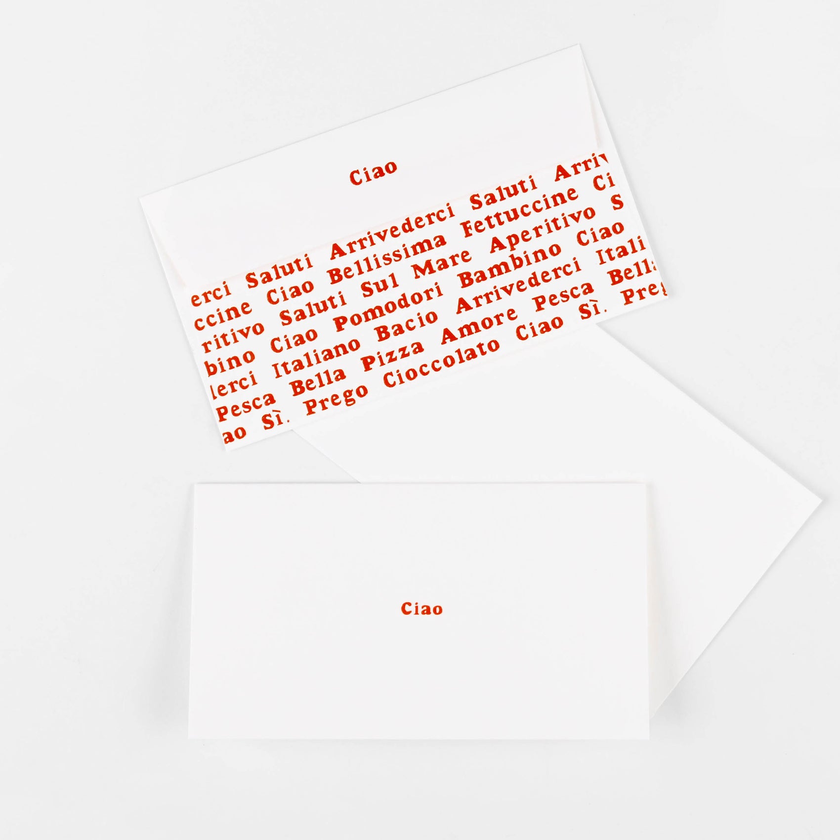 Ciao Greeting Card