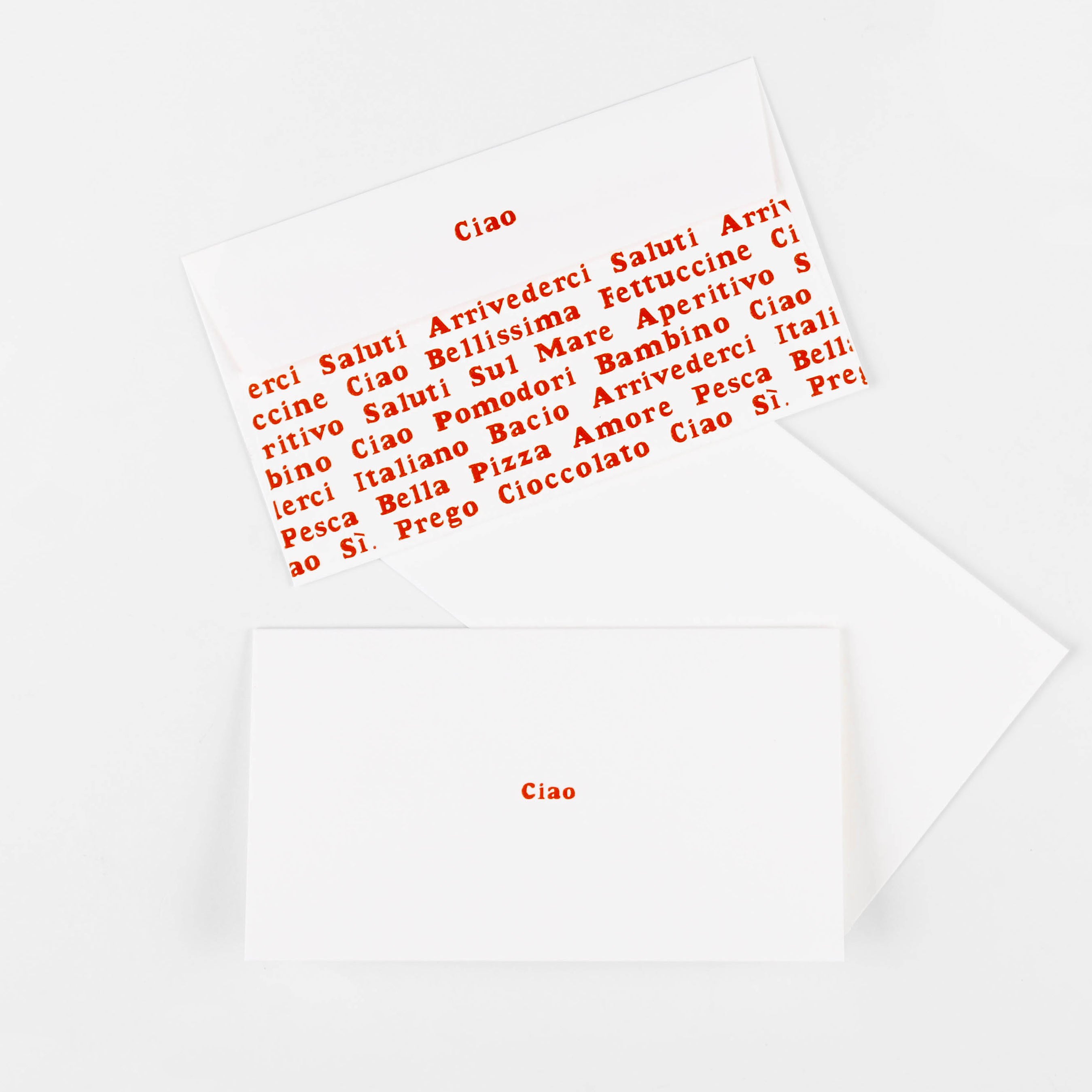 Mr. Boddington's Studio Ciao Greeting Card 