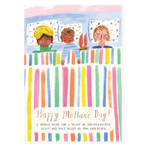 Don't Wake Them Mother's Day Card