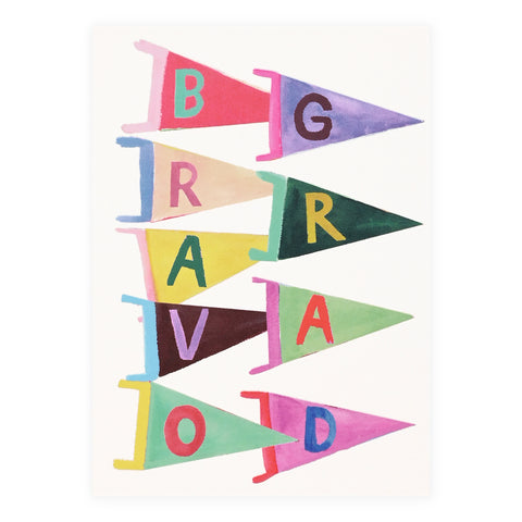 Mr. Boddington's Studio Grad Flags Graduation Card