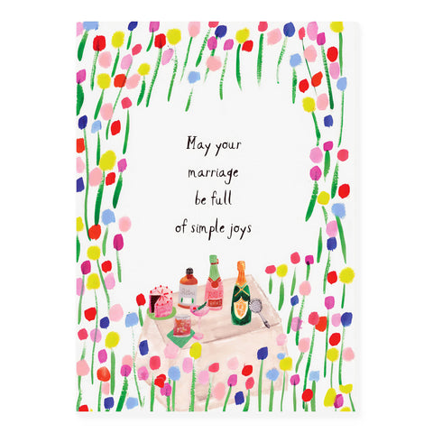 Mr. Boddington's Studio Simple Joys Wedding Card