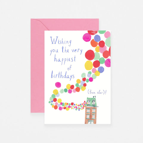 Mr. Boddington's Studio Birthday Balloons Greeting Card