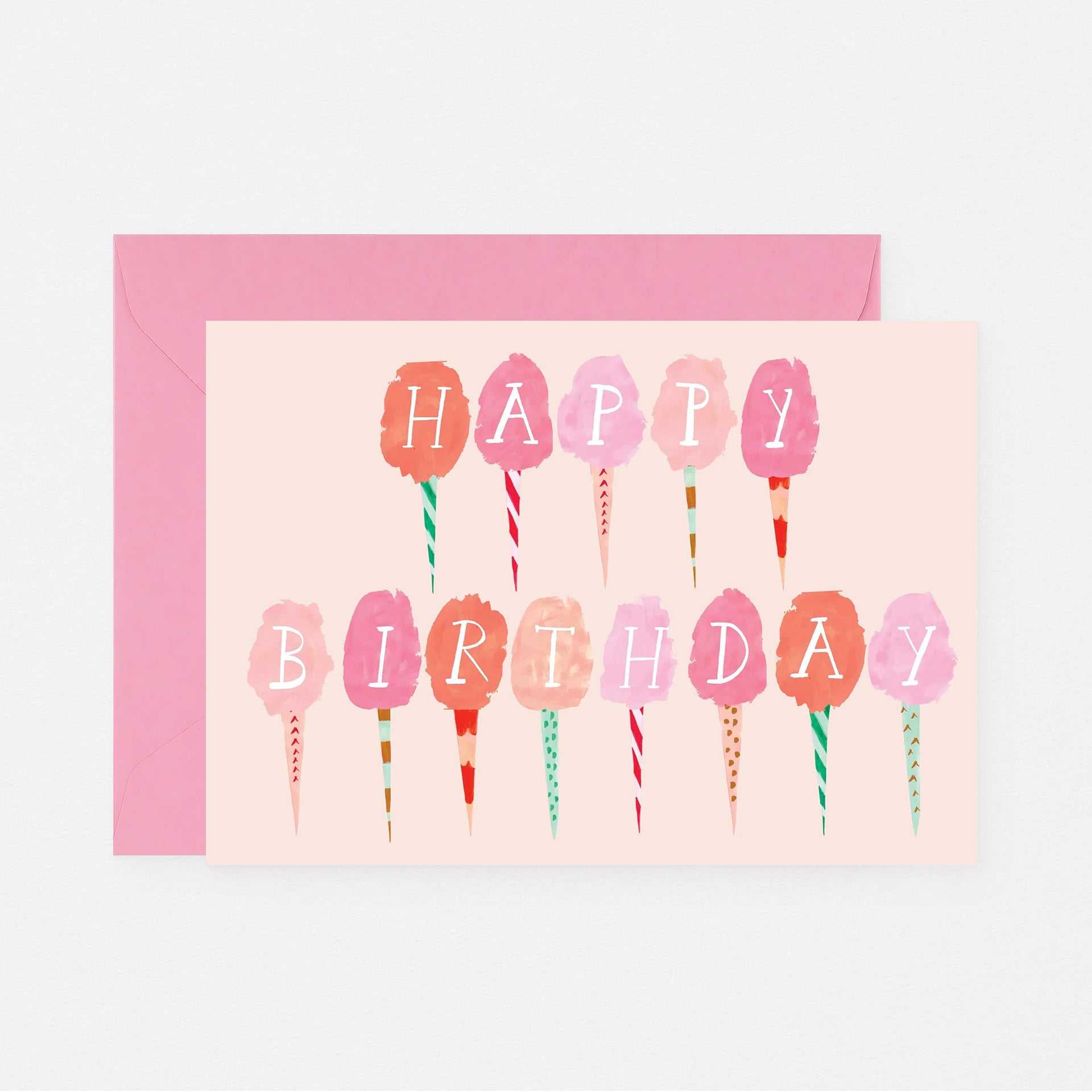 Mr. Boddington's Studio Cotton Candy Birthday Card