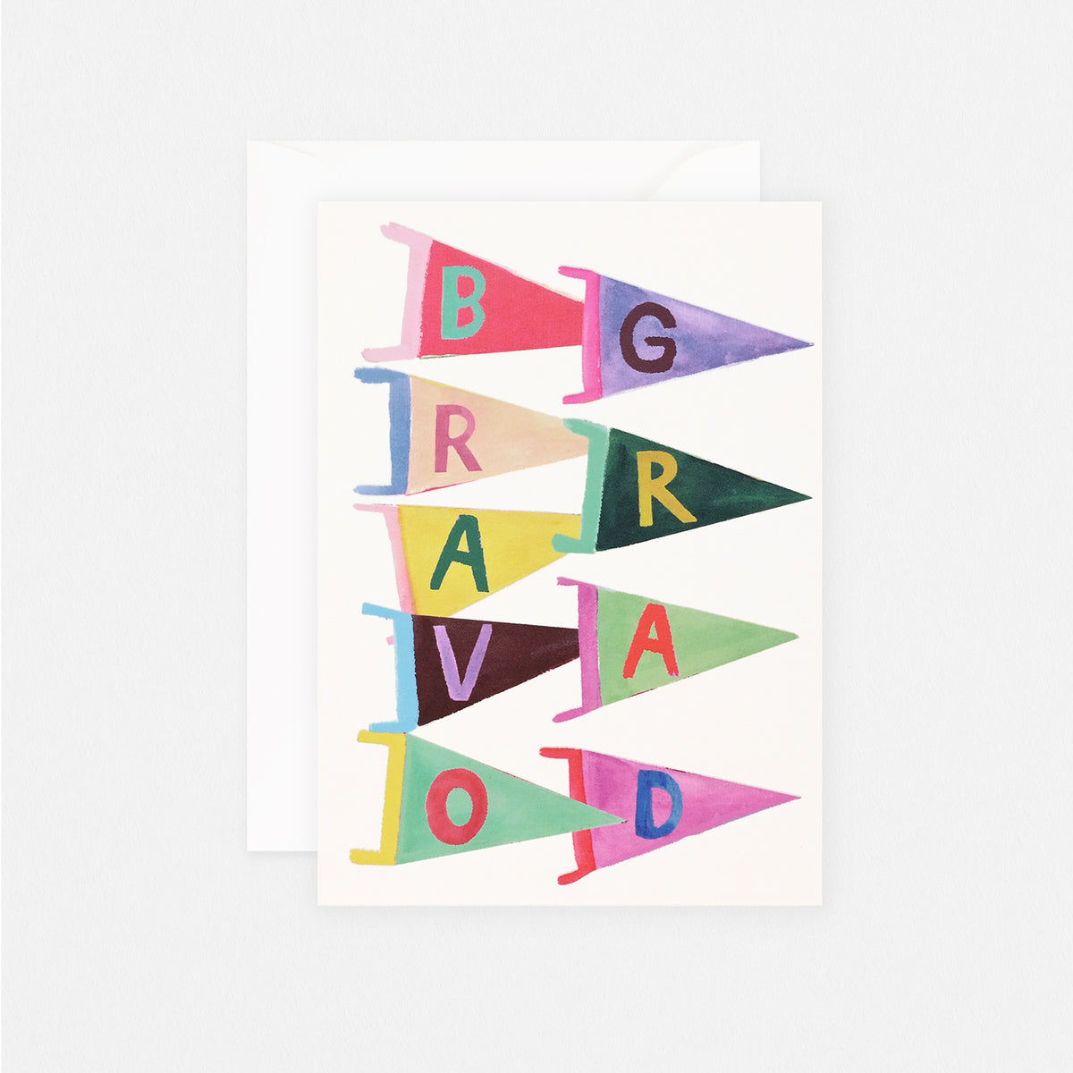 Mr. Boddington's Studio Grad Flags Graduation Card