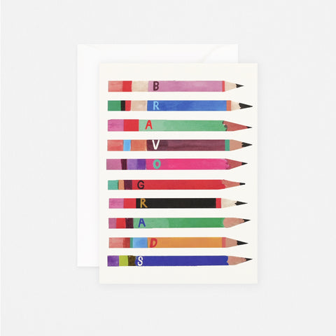 Sharp Grads Graduation Card