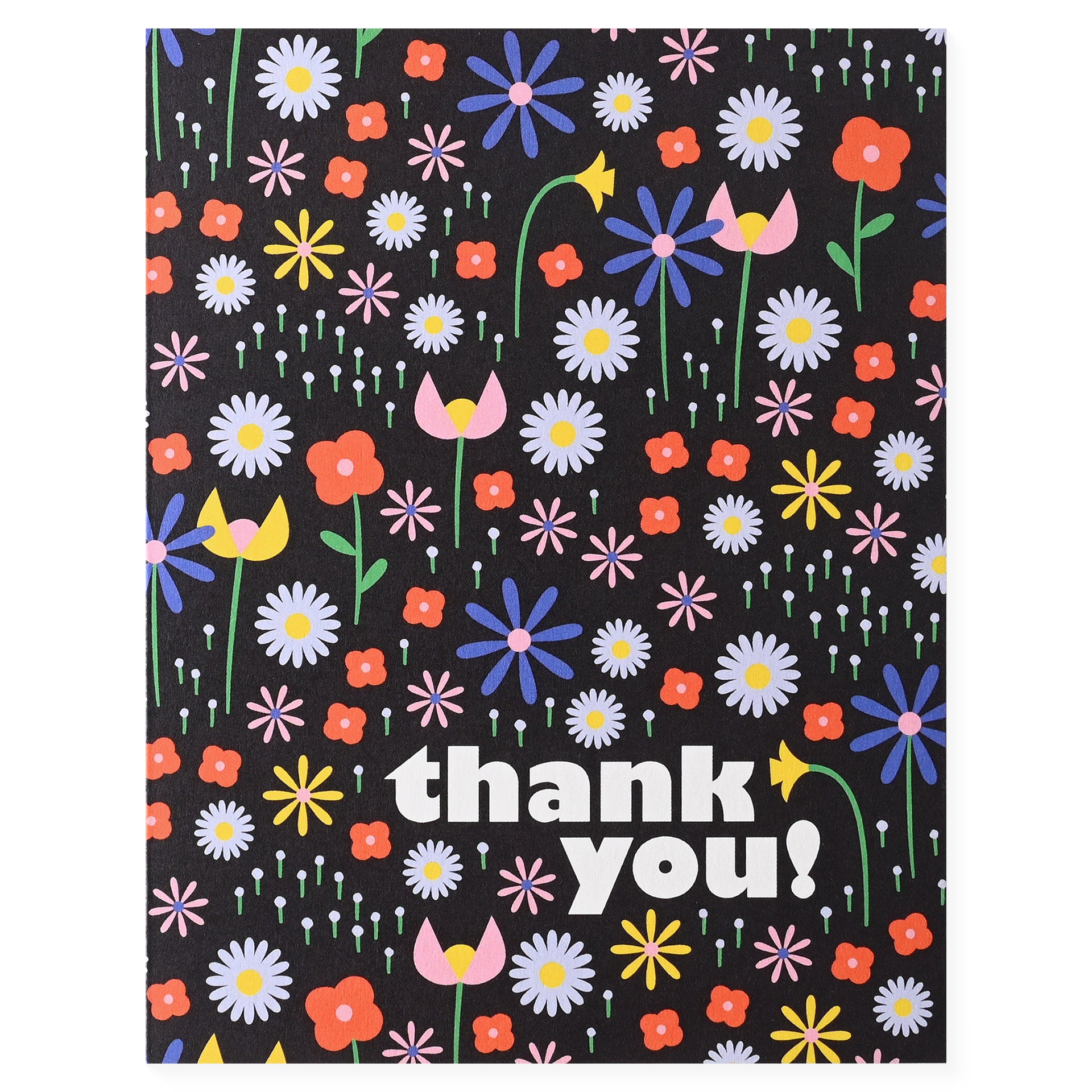 My Darlin' Chanson De Fleurs Thank You Card 