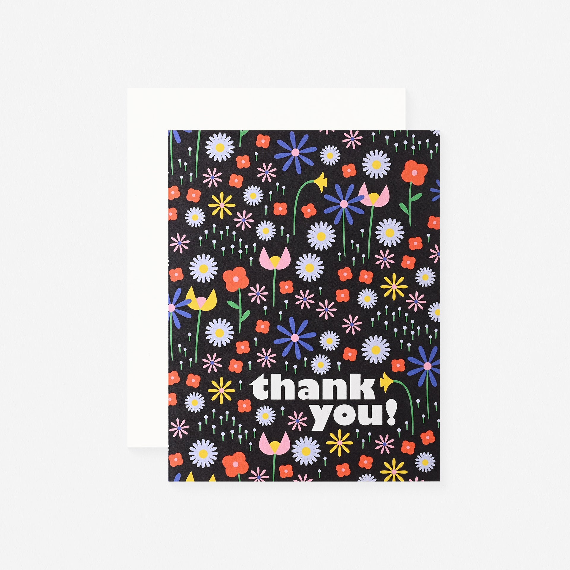 My Darlin' Chanson De Fleurs Thank You Card 