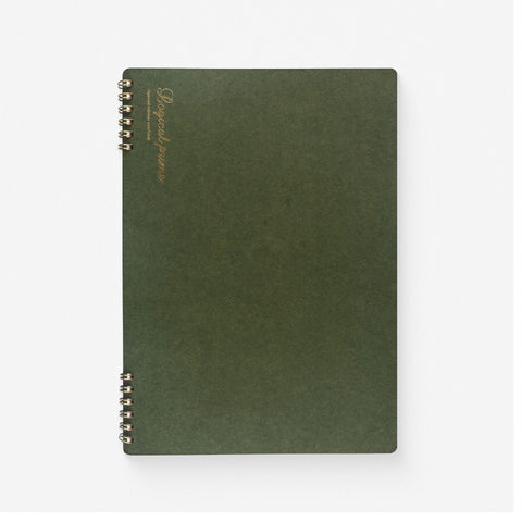 Nakabayashi Logical Prime Notebook Ring Binding Green | A5, B5 Or A4