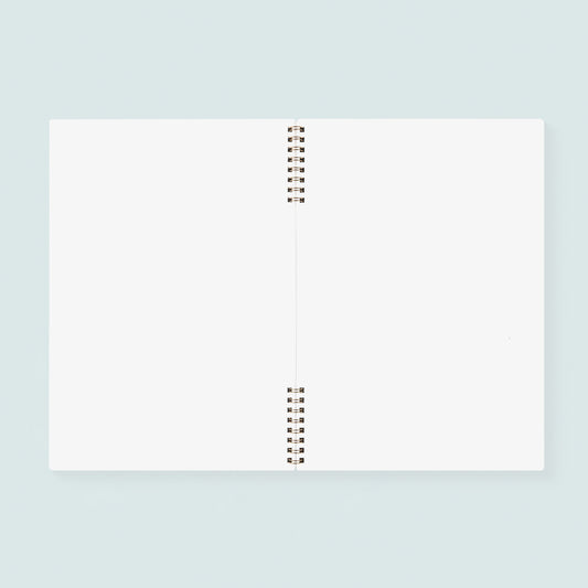 Nakabayashi Logical Prime Notebook Ring Binding Special Edition White Blank | 4 Sizes 