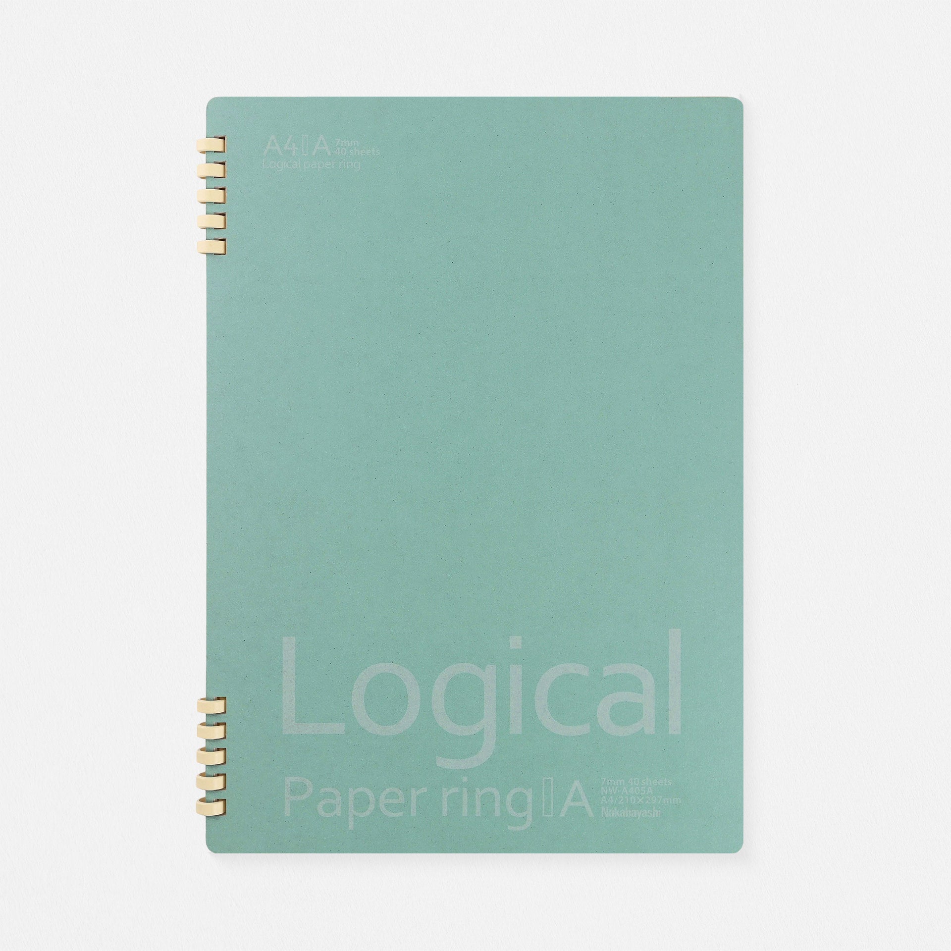 Nakabayashi Logical Prime 100% Paper Ring Notebook Blue | B5 Or  A4 