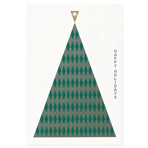 All Is Calm Tree Holiday Card