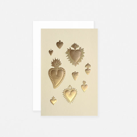 Noat Heart Milagros Greeting Card