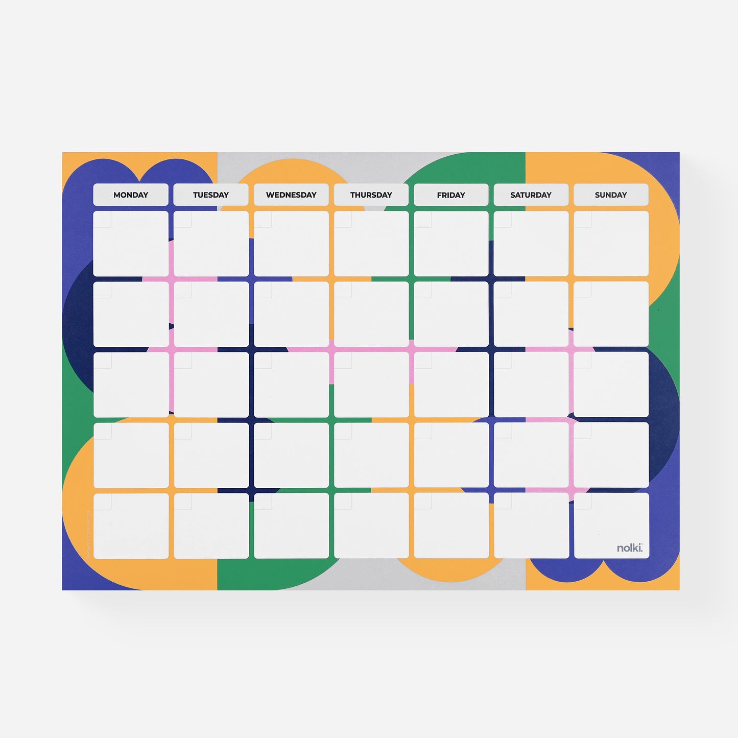 Nolki Desk Planner Nina Notepad 