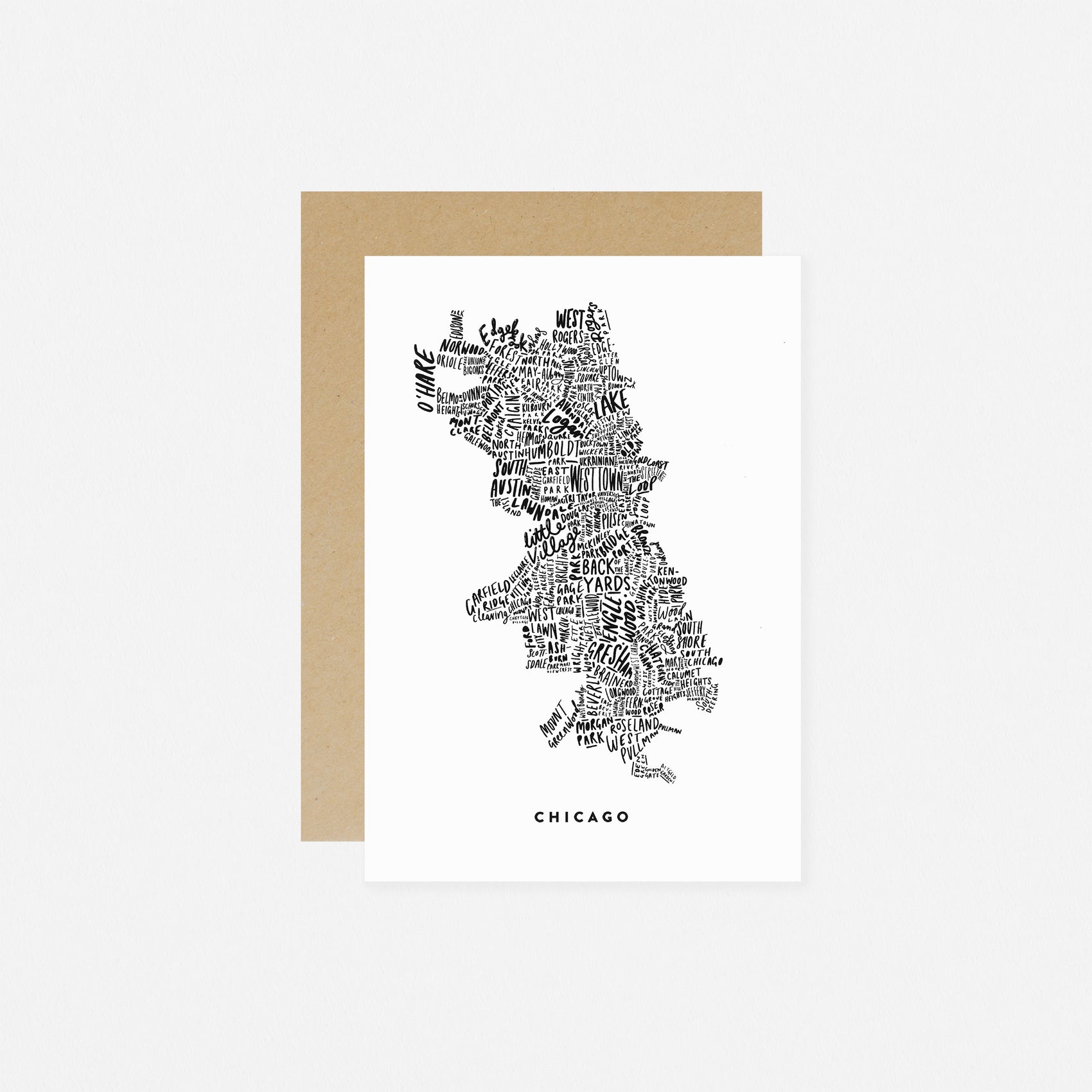 Chicago City Greeting Card